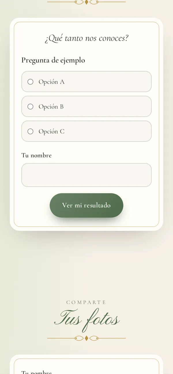 Trivia de la invitación